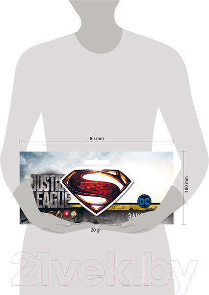 Изображение товара Закладка для книг Эксмо Супермен / 9785040986538