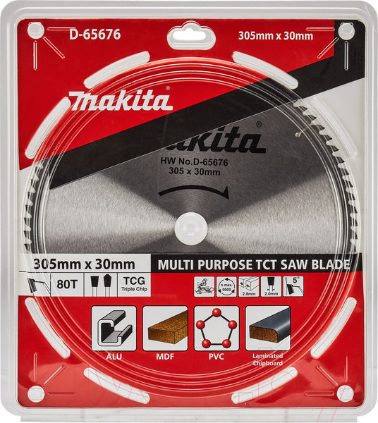 Изображение товара Пильный диск Makita D-65676