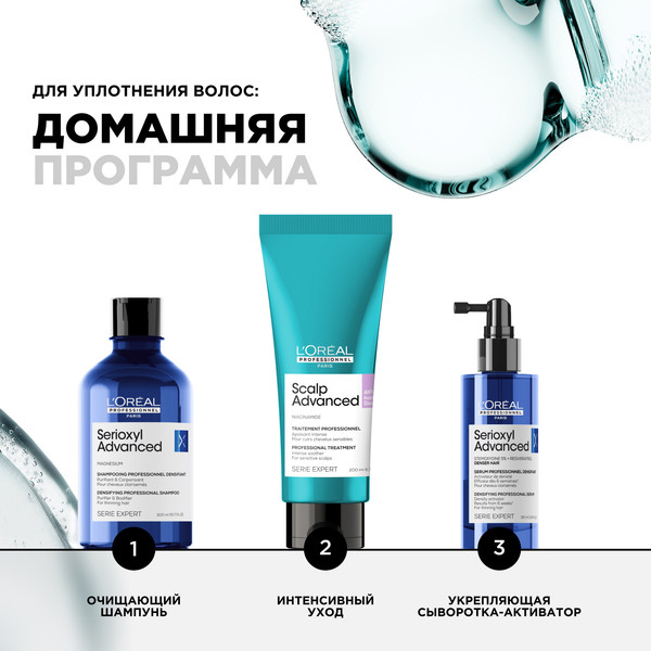 Изображение товара Шампунь для волос L'Oreal Professionnel Serioxyl Density (300мл)