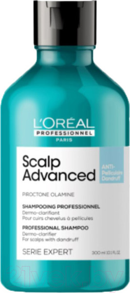 Шампунь для волос L'Oreal Professionnel Scalp Advanced Anti-Dandruff (300мл)