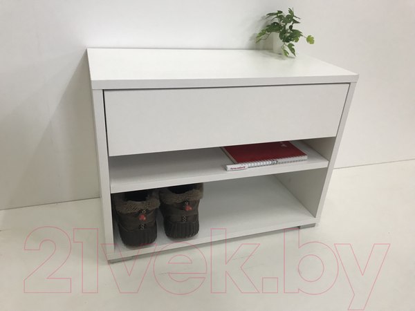 Изображение товара Тумба Анрат ШК 600 (белый)