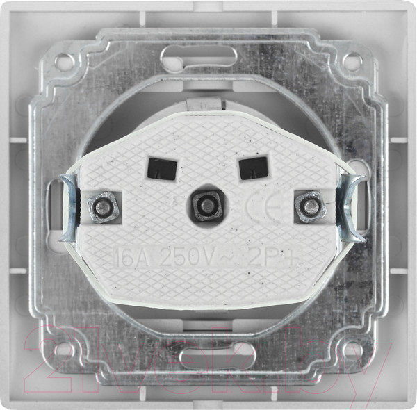 Изображение товара Розетка INTRO Plano 1-201-01 / Б0053859 (белый)