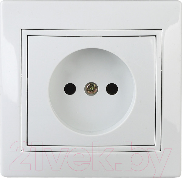 Изображение товара Розетка INTRO Plano 1-201-01 / Б0053859 (белый)