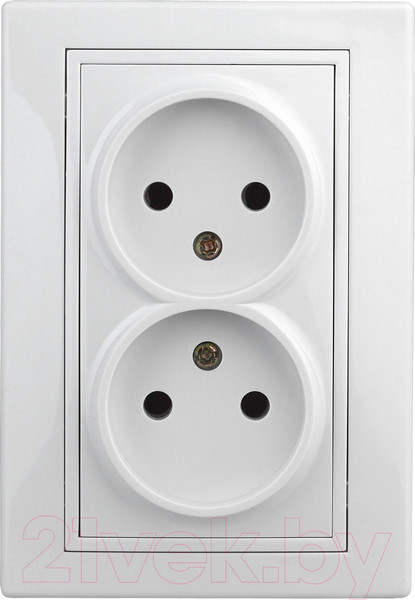 Изображение товара Розетка INTRO Plano 1-204-01 / Б0053904 (белый)