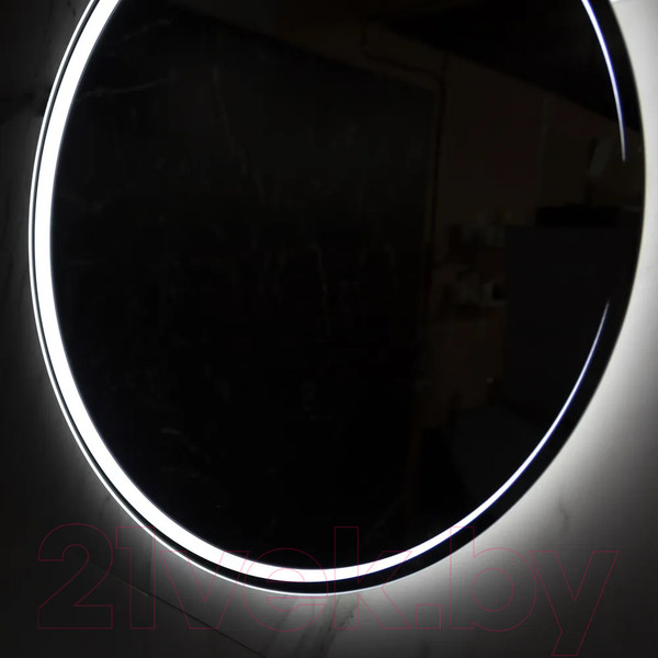 Изображение товара Зеркало Пекам Luna 71x71 / Luna-71x71B (с подсветкой, с бесконтактным сенсором)