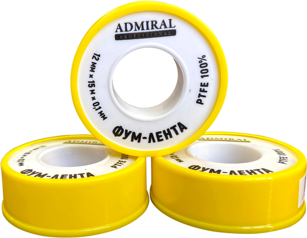 Изображение товара ФУМ-лента Admiral 19000x15x0.1мм 0.25г/м3