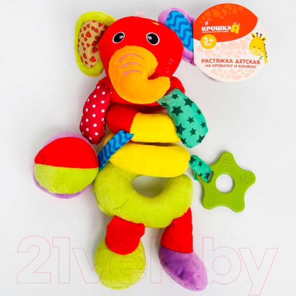 Изображение товара Подвеска на кроватку Крошка Я Слоник яркий / 5047677