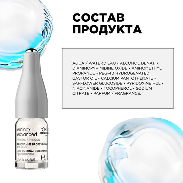 Изображение товара Ампулы для волос L'Oreal Professionnel Aminexil Ampoules (42x6ml)