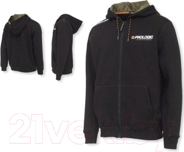 Изображение товара Байка Prologic Eden Zip Hoodie / 73754 (XL, черный)