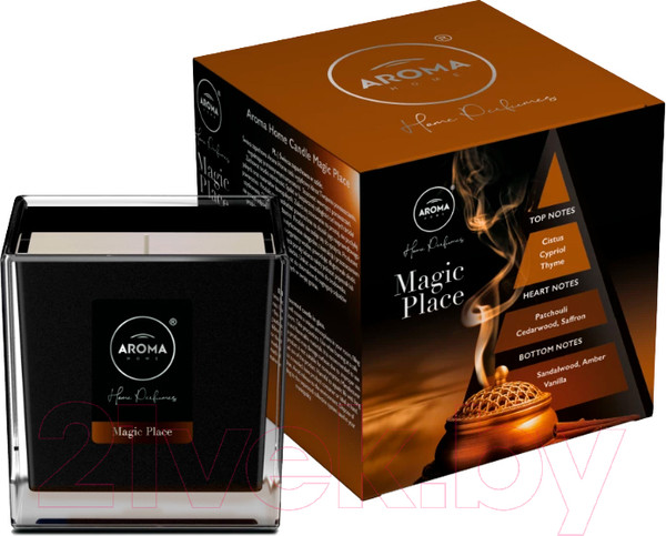 Изображение товара Свеча Aroma Home Candle Magic Place Ароматическая (155г)