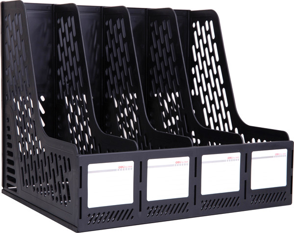 Изображение товара Лоток для бумаг Deli 9846 (черный)