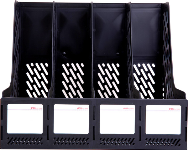 Изображение товара Лоток для бумаг Deli 9846 (черный)