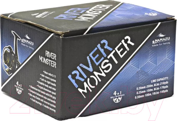 Изображение товара Катушка безынерционная Namazu River Monster RM4000