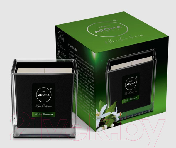 Изображение товара Свеча Aroma Home Candle White Blossom Ароматическая (155г)