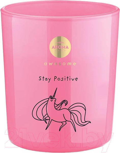 Изображение товара Свеча Aroma Home Stay Positive Candle Ароматическая (140г)