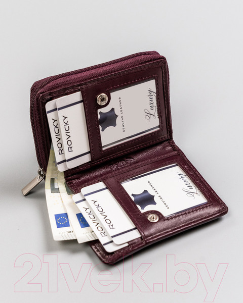 Изображение товара Портмоне Cedar Rovicky R-RD-34-GCL (сливовый)