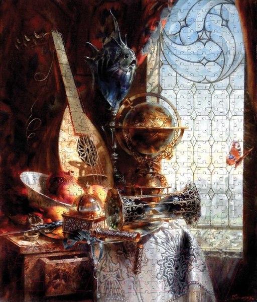 Изображение товара Пазл Collaba puzzle Чужое окно / 962283 (520эл)
