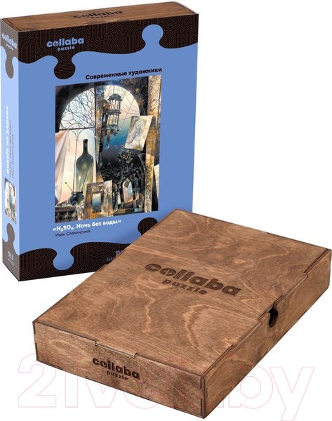 Изображение товара Пазл Collaba puzzle H2SO4, Ночь без воды / 962286 (513эл)