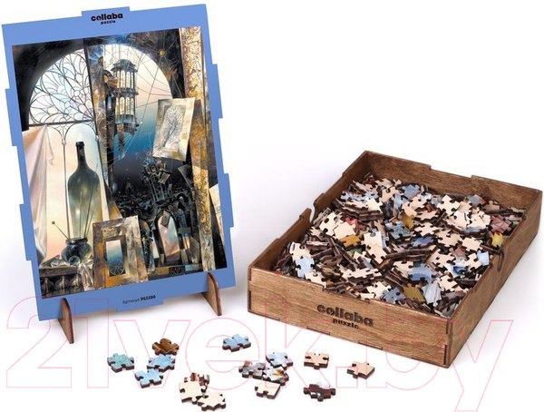Изображение товара Пазл Collaba puzzle H2SO4, Ночь без воды / 962286 (513эл)