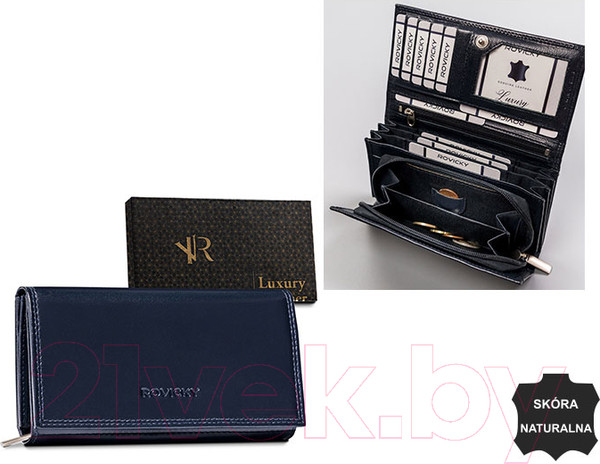 Изображение товара Портмоне Cedar Rovicky R-RD-37-GCL (синий)