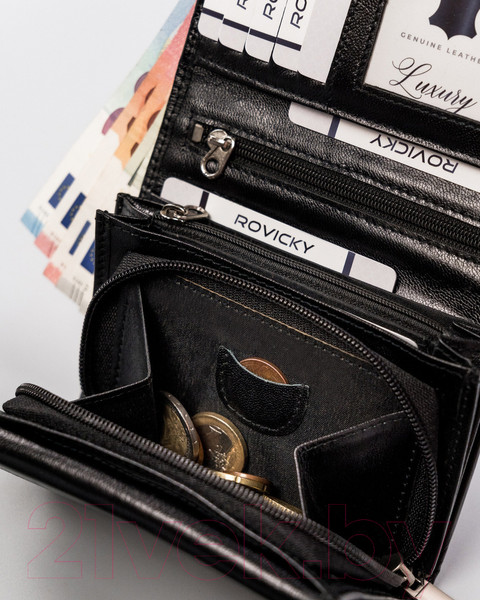 Изображение товара Портмоне Cedar Rovicky R-RD-38-GCL (черный)
