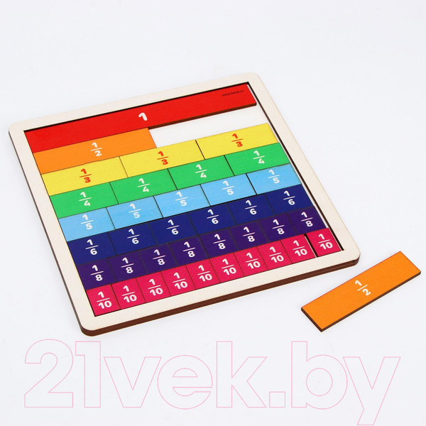 Изображение товара Развивающий игровой набор Лесная мастерская Дроби / 7612000