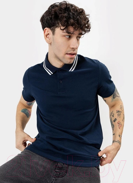 Изображение товара Футболка Mark Formelle 111834 (р.96-170/176, темно-синий)