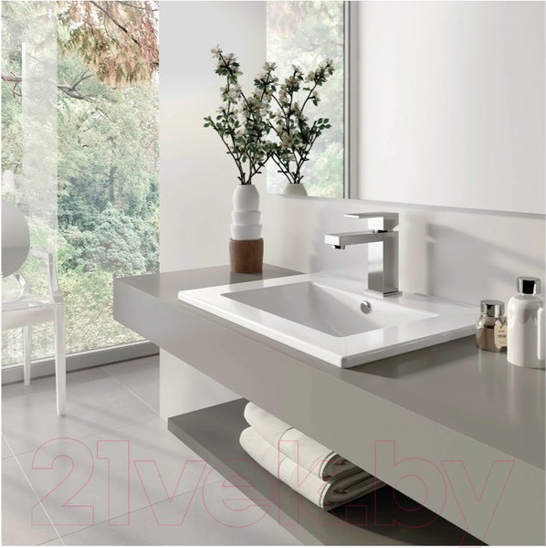 Изображение товара Умывальник Sanita Quadro 75 QDR75SLWB01