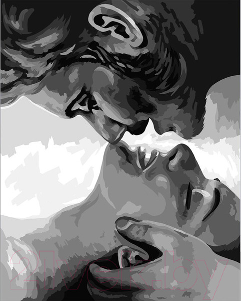 Изображение товара Картина по номерам Школа талантов Поцелуй / 6712704