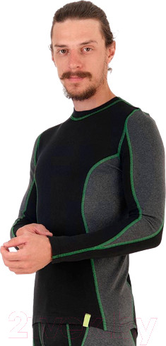 Изображение товара Комплект термобелья Helios Сomfort Line (р-р 44-46/164-168, черный/серый)