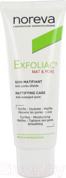 Изображение товара Крем для лица Noreva Эксфолиак матирующий и поросуживающий (30мл)