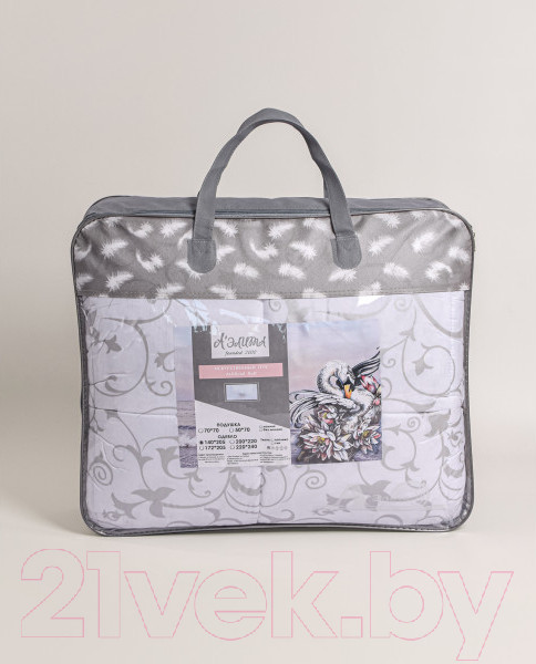 Изображение товара Одеяло АЭЛИТА Поплекс 140x205 (лебяжий пух)