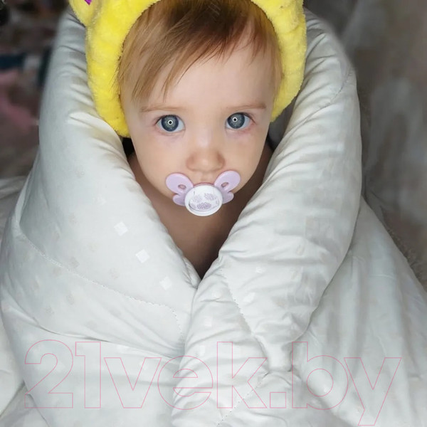 Изображение товара Одеяло для малышей АЭЛИТА Бест 110x140 (эвкалипт)