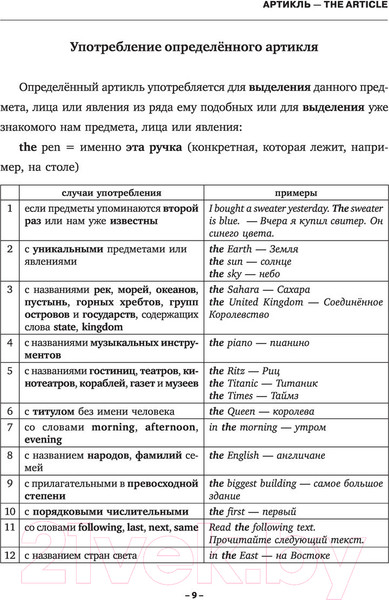 Изображение товара Учебное пособие АСТ English Grammar Практическая грамматика английского с ключами (Державина В.)