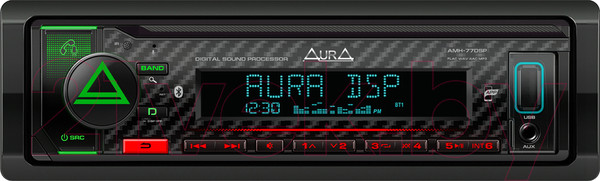 Изображение товара Бездисковая автомагнитола AURA AMH-77DSP