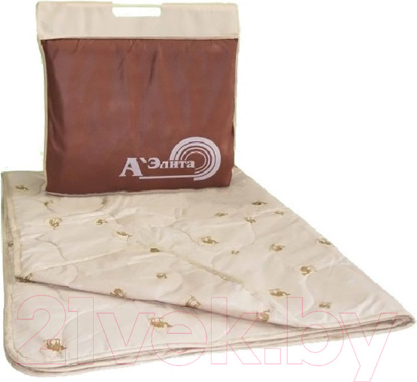 Изображение товара Одеяло АЭЛИТА Люкс 140x205 (верблюжья шерсть)