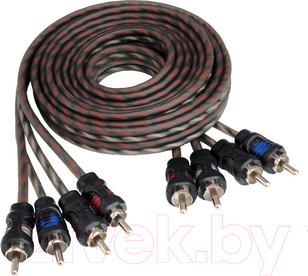 Изображение товара Межблочный кабель для автоакустики AURA RCA-0420