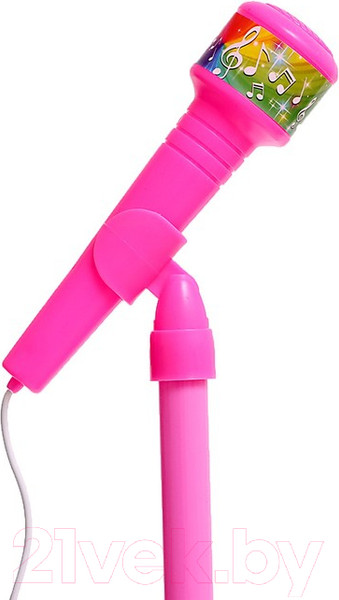 Изображение товара Музыкальная игрушка Zabiaka Микрофон. Ты звезда / 3752572 (розовый)