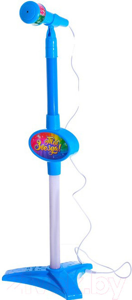 Изображение товара Музыкальная игрушка Zabiaka Микрофон. Ты звезда / 3752573 (голубой)