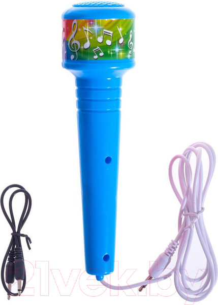 Изображение товара Музыкальная игрушка Zabiaka Микрофон. Ты звезда / 3752573 (голубой)