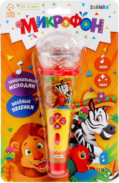 Изображение товара Музыкальная игрушка Zabiaka 7995628 (желтый)