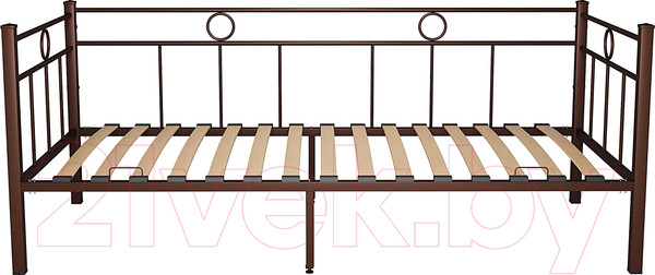 Изображение товара Кровать-тахта Князев Мебель Орфея ОФ.90.190.К (коричневый муар)
