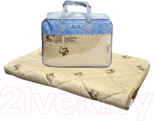 Изображение товара Одеяло АЭЛИТА Норма 220x240 (верблюжья шерсть)