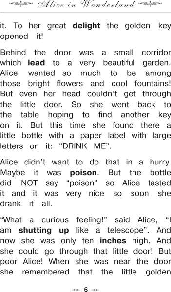 Изображение товара Книга АСТ Алиса в стране чудес: адаптированный текст + задания. Уровень А1