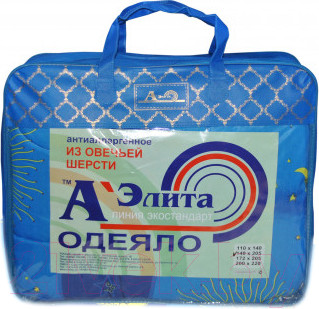 Изображение товара Одеяло АЭЛИТА Шерсть 220x240 (сумка)