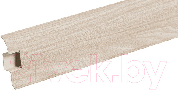 Изображение товара Плинтус Ideal Комфорт К55 254 Ясень светлый (2.2м)