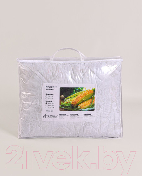 Изображение товара Подушка для сна АЭЛИТА Кукуруза 68x68 (на молнии)