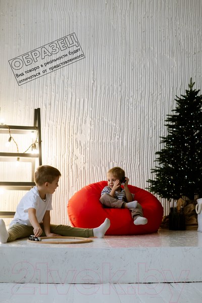 Изображение товара Бескаркасное кресло Kreslomeshki Классик Kids / KO-100x80SH (шоколад)