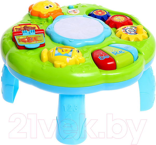 Изображение товара Развивающий игровой стол Zabiaka Веселая игра 3 в 1 / 1251704