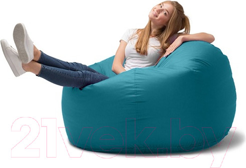 Изображение товара Бескаркасное кресло Kreslomeshki Классик Teenager / KV-120x90-M (ментол)